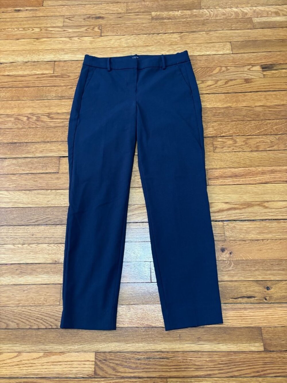 J. Crew Navy Cropped Ankle Pants
